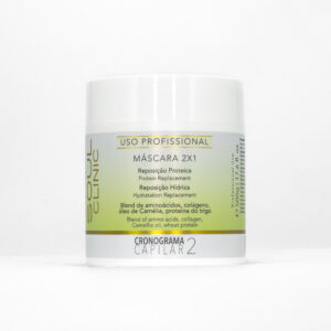 Cronograma Capilar Soul Clinic Professional Passo 2 500gr - Máscara 2x1
